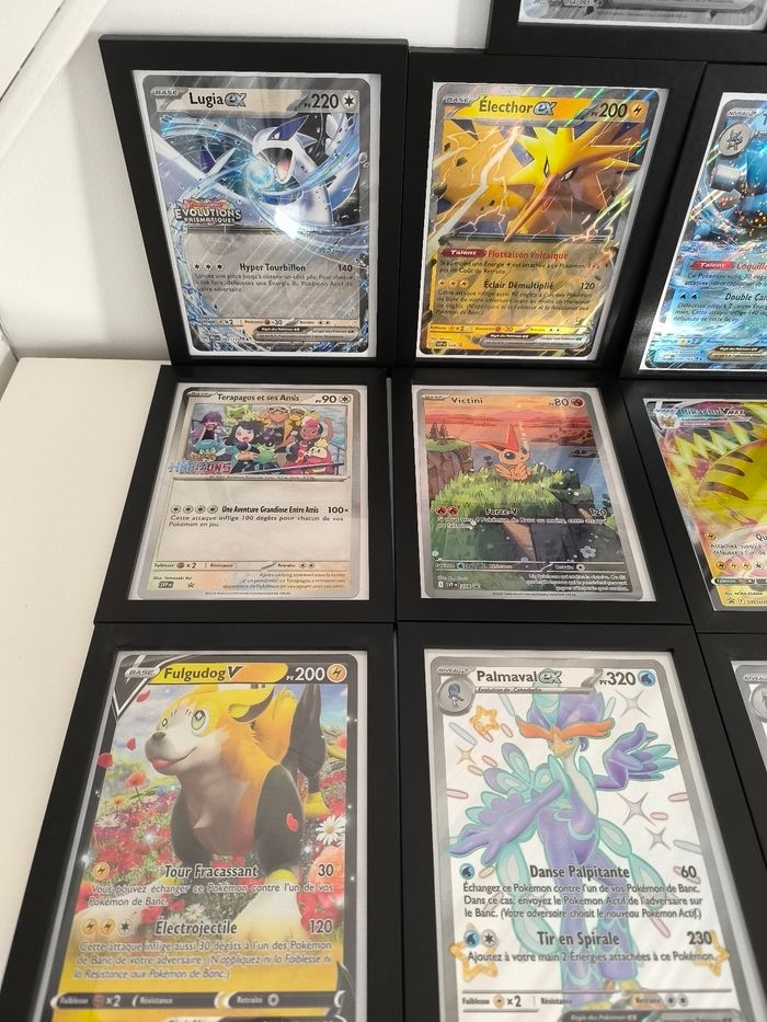Cadre + carte pokémon officiel - photo numéro 4