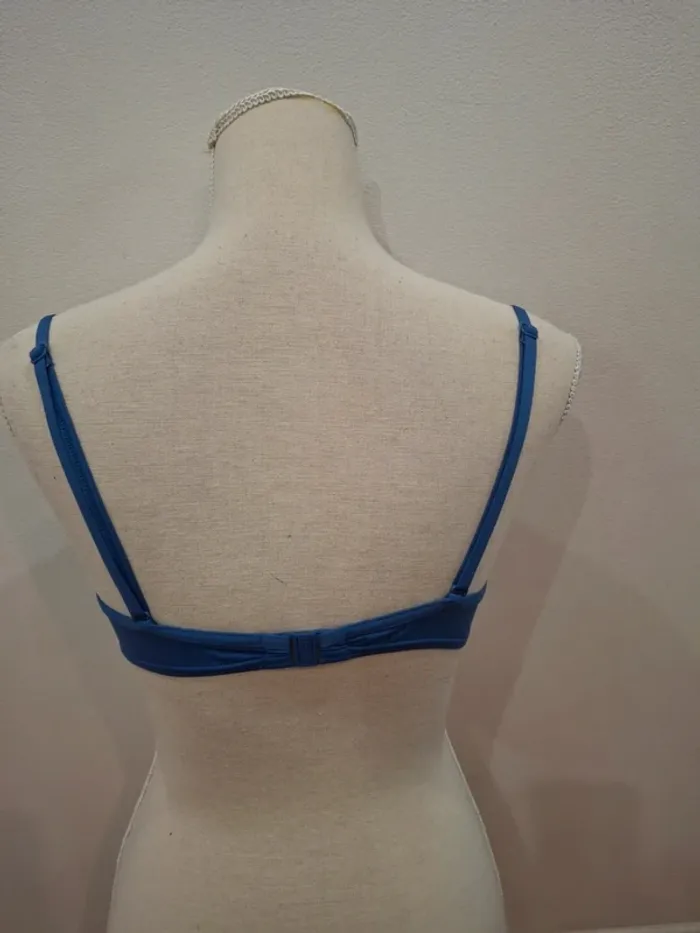 Haut de maillot de bain bleu petrol canard trimph taille 90 C - photo numéro 6