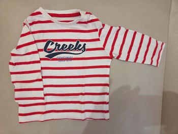 T-Shirt Manches longues Creeks 9 mois