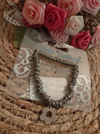 🌿Bracelet élastique argenté🌿