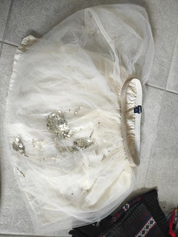 Jupe en tulle avec sequins à l'intérieur Kiabi 8 ans
