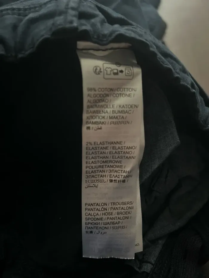 Pantalon kiabi 10 ans bleu marine - photo numéro 5