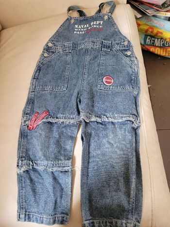Salopette mini gang 2 ans
