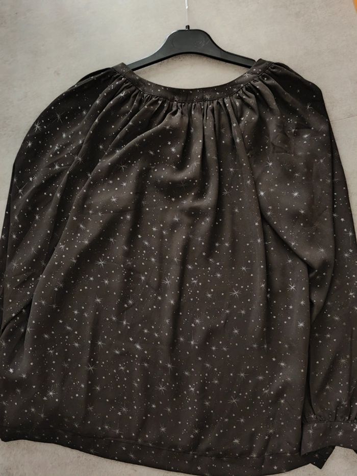 Blouse manches longues See U Soon taille 2 étoiles argentées - photo numéro 3