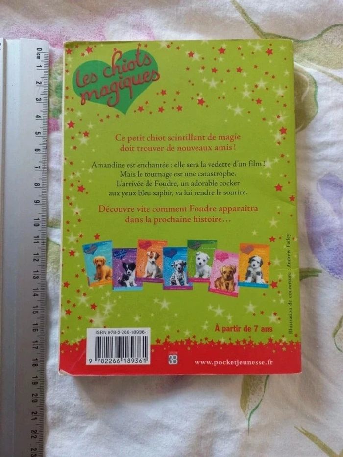 Livre les chiots magiques une vraie star - photo numéro 2