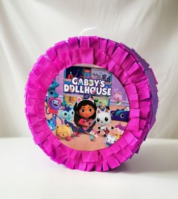 Pinata Gabby chat pour anniversaire enfant fille