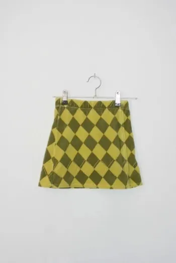 Jupe velours taille élastique 8 ans de chez Kiabi