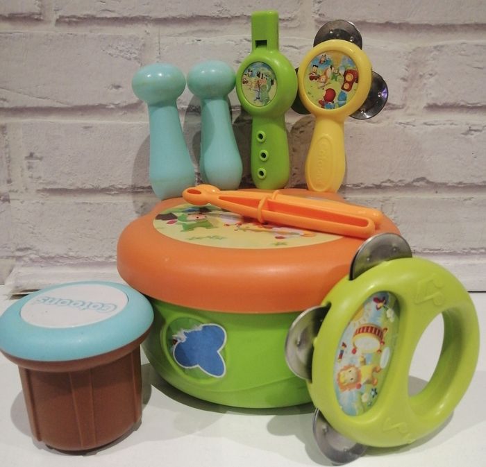 Tambour et instruments Cotoons smoby