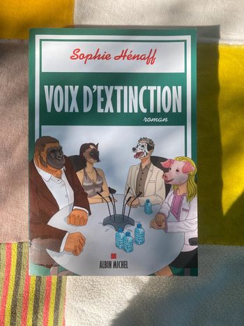 Voix d'extinction Sophie Hénaff grand format
