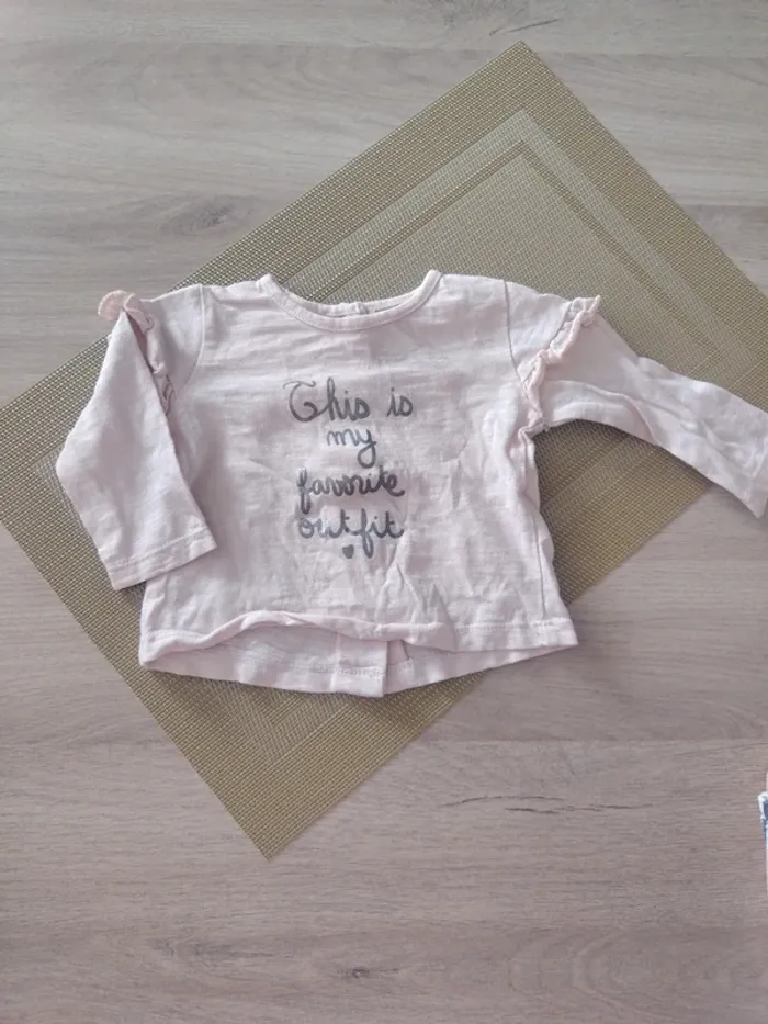 Lots de t-shirts manches longues 3 mois - photo numéro 7