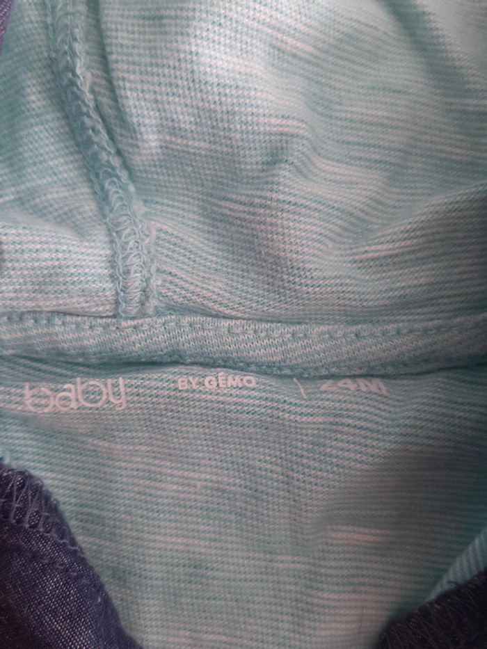 T-shirt manches longues 24 mois garcon - photo numéro 2