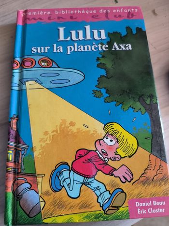 livre Lulu sur la planète Axa - Beau, Daniel en tres bon etat