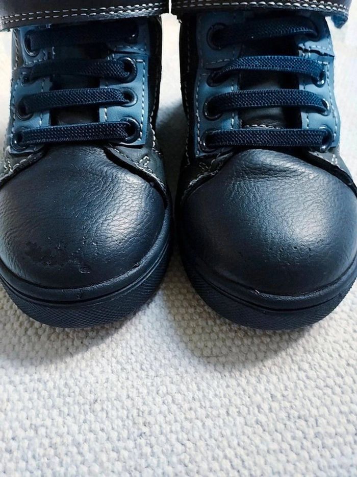 Baskets montantes - Bleu/gris /camouflage - T24 - Orchestra - Très Bon État - photo numéro 3