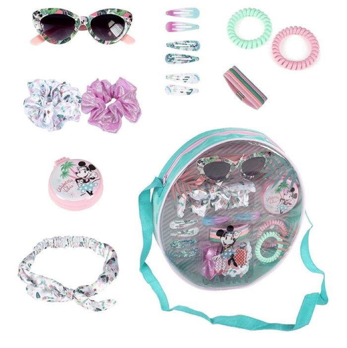 Set complet coiffure et lunettes de soleil Minnie Disney - photo numéro 2