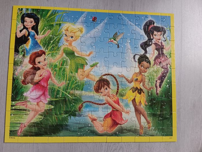 Puzzle fée Clochette Disney fairies
100 pièces 
en Tbe - photo numéro 3