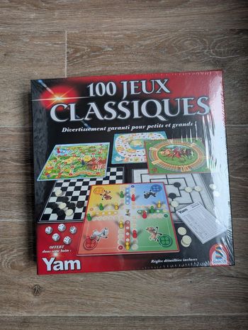 Coffret 100 Jeux Classiques - Schmidt - État Neuf sous blister