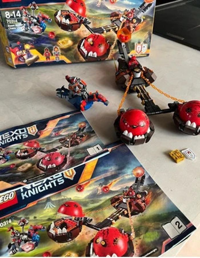 Lego nexo Knight 70314 le chariot de feu - photo numéro 5