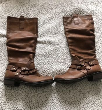 Botte en cuir Eram femme 39