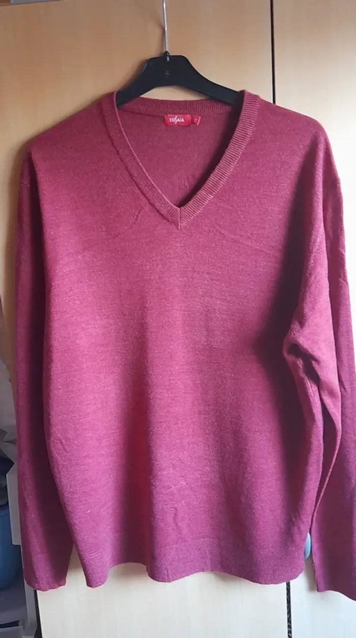 Pull-over col V taille 42