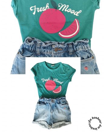 8 ans ensemble été Tape à l'oeil Teeshirt et short