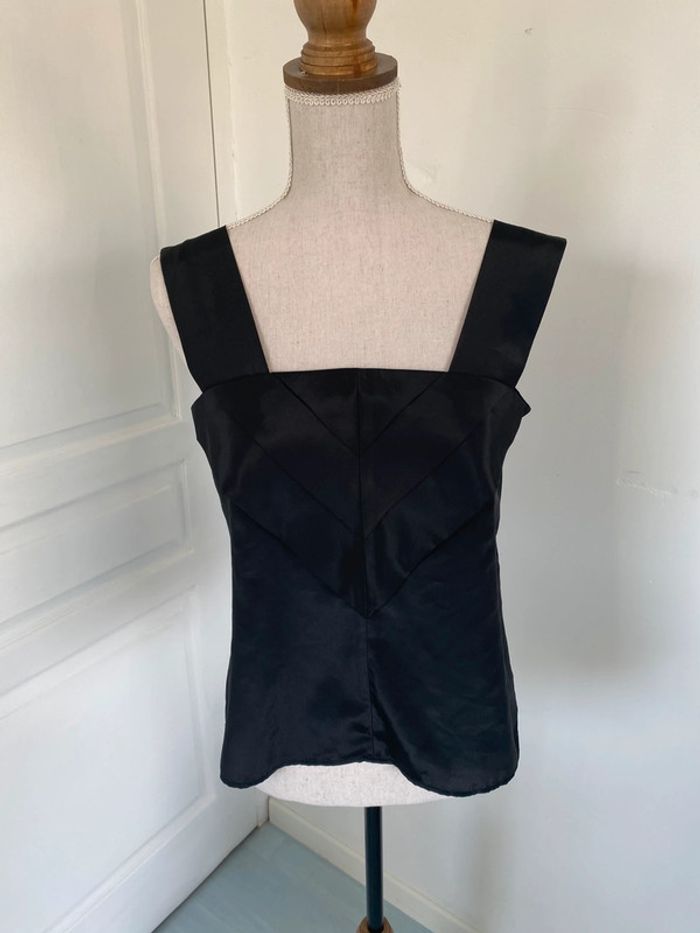 Caracole noir satiné