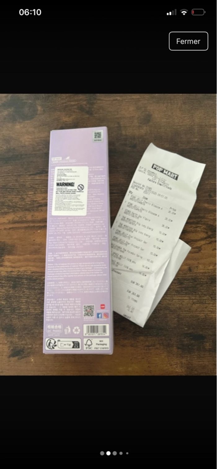 Stylo officiel Pop Mart série The Monsters big into Energy Labubu – Pen Blind Box - photo numéro 4