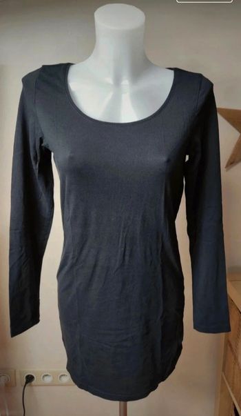 🌼Robe basic noire manches longues h&m 40🌼