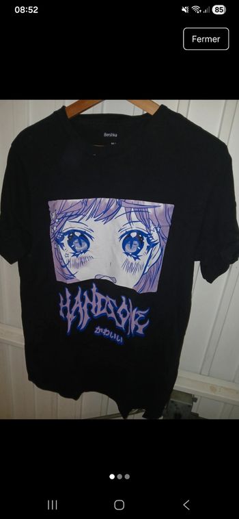 T-shirt manga homme