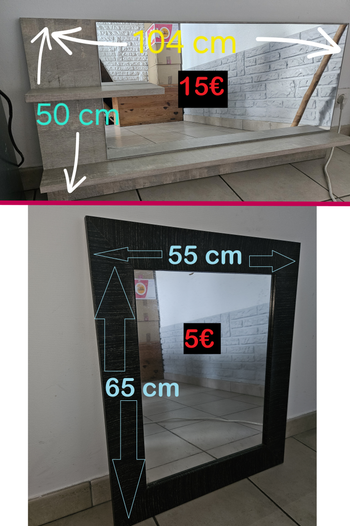 miroir murale