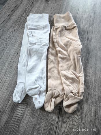 Lot 2 pantalonS à pieds