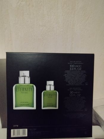 Coffret eternity eau de parfum calvin klein