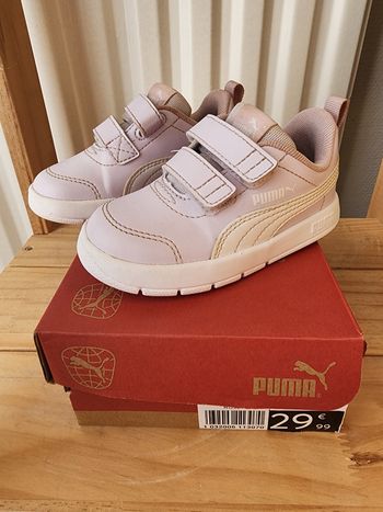 Baskets fille lilas puma 22