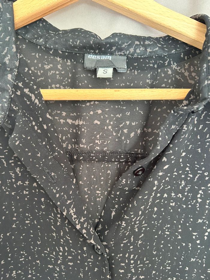 Chemise fluide noire - photo numéro 2