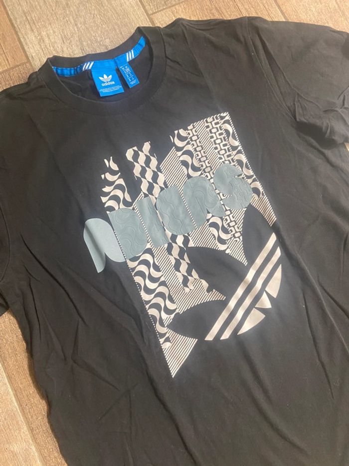 T-shirt manches courtes noir homme adidas - photo numéro 2