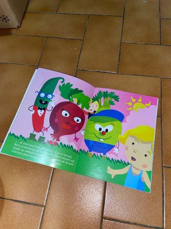 Petit livre lili et le fée du potager