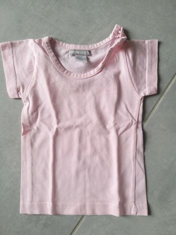 T-shirt manche courte en 6 mois