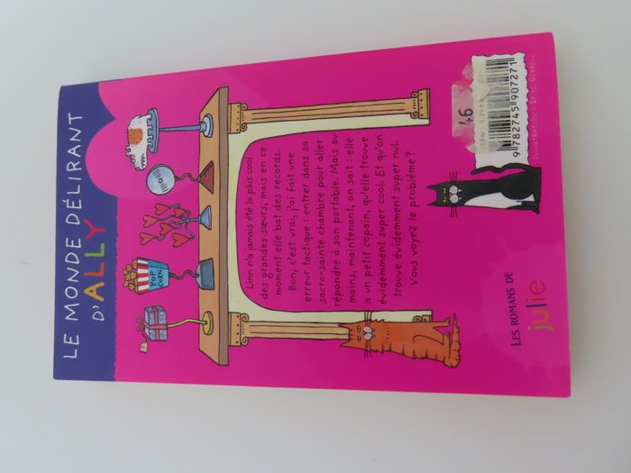 Lot livres - Le monde délirant d'Ally - Tomes 1 à 6 - photo numéro 9