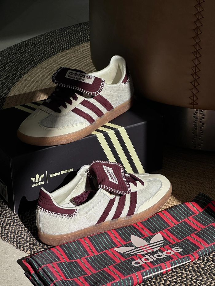 adidas originals Samba x WALES BONNER Blanc 36 - photo numéro 3