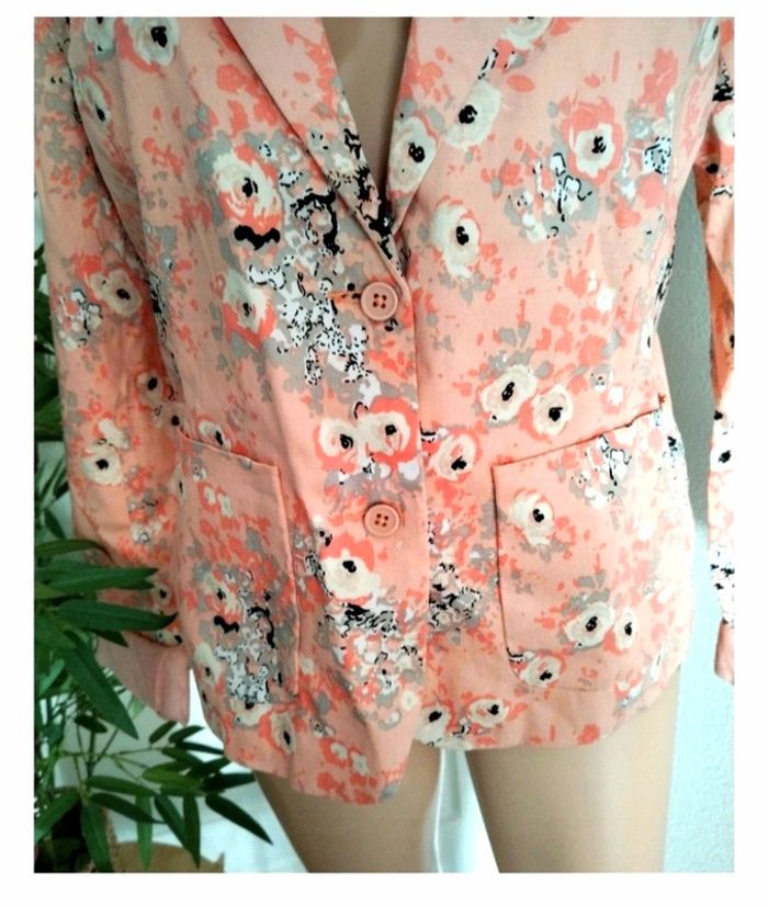 Blazer fleuri Vila Clothes taille L neuf - photo numéro 4