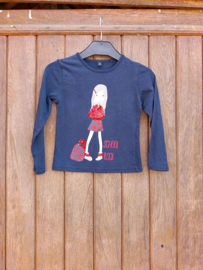 Tee-shirt manche longue 5 ans