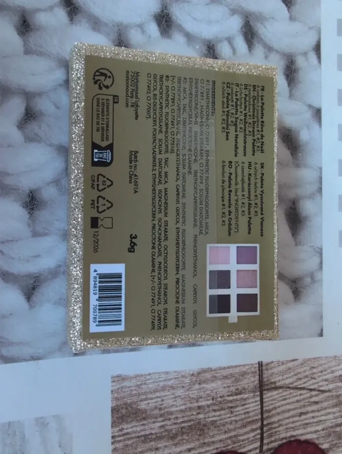 Petite palette maquillage marionnaud - photo numéro 2