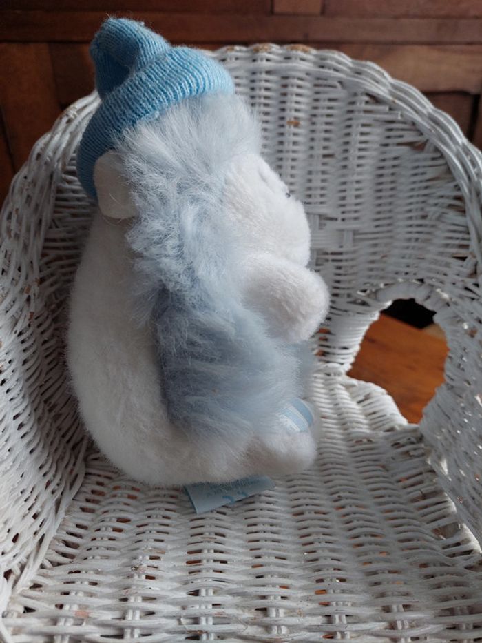 Doudou hérisson bleu Tartine et Chocolat - photo numéro 3