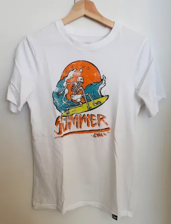 T-shirt Universal blanc - 14 ans