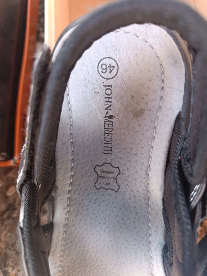 Sandales cuir John Meredith 46 - photo numéro 5