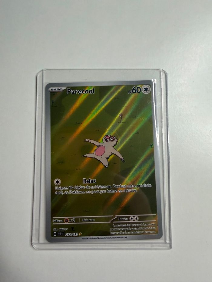 Lot cartes Pokémon et item scellé