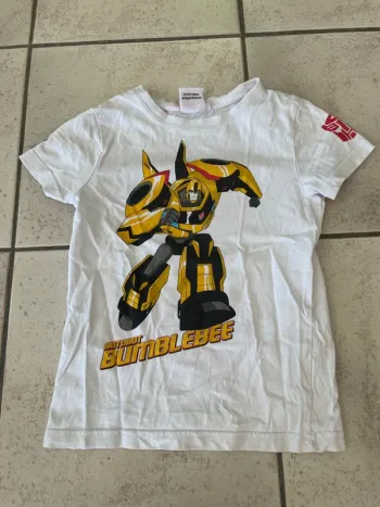 Teeshirt Bumblebee 6ans manches courtes