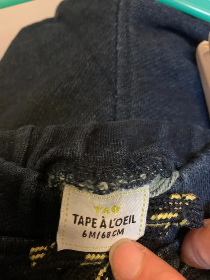 Sarouel Chaud Tape À L’Oeil Bleu Marine 6M - photo numéro 4