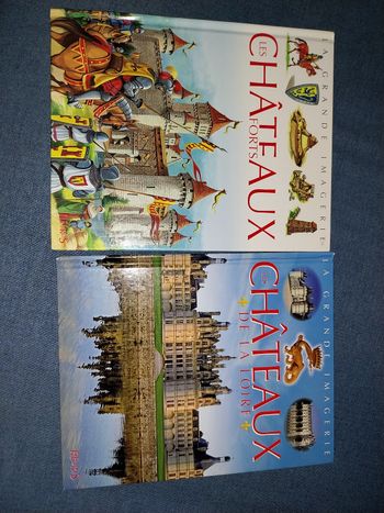 2 livres sur les châteaux