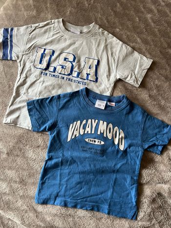 Lot de 2 t shirts Zara T.18-24 mois