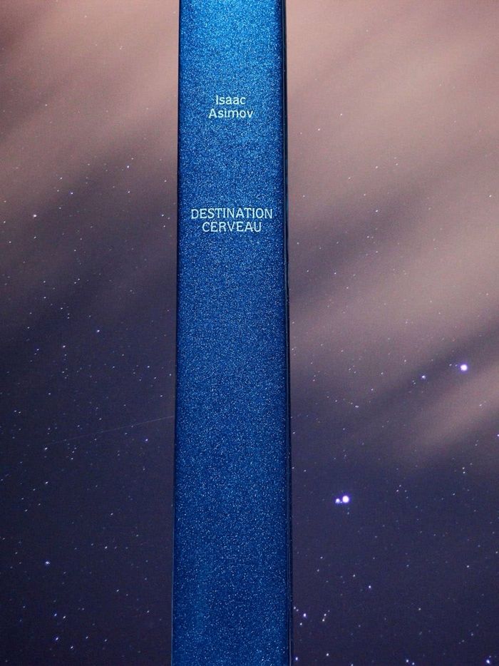 Édition pailletée Destination cerveau Isaac Asimov